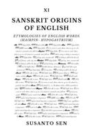 Sanskrit Origins of English: Etymologies of English Words (hairpin- hypogastrium) 9334303344 Book Cover