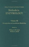 Methods in Enzymology, Volume 86: Prostglandins and Arachidonate Metabolites 0121819868 Book Cover