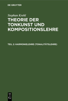 Harmonielehre (Tonalitätslehre) 3112334116 Book Cover