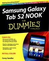Samsung Galaxy Tab S2 Nook for Dummies 1119171113 Book Cover