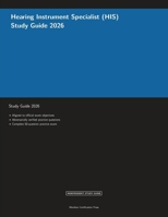 Hearing Instrument Specialist (HIS) Study Guide 2026 (Meridian Certification Press Study Guides) 1608887650 Book Cover