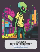 The Cosmic Affirmation Odyssey: Mesmerizing Grayscale Portraits of Extraterrestrial Creatures B0C5KQVMRZ Book Cover