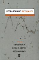 Research and Inequality 1857289625 Book Cover