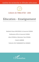 Education - enseignement (Cahiers de l'Irea) (French Edition) 2343155380 Book Cover