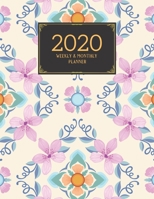 2020 Weekly & Monthly Planner: Planner And Journal Organizer 2020 | Planner Calendar 2020 1660647053 Book Cover