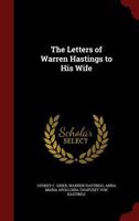 The Letters of Warren Hastings to His Wife 1016399618 Book Cover