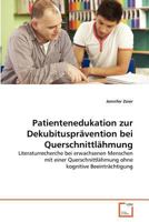 Patientenedukation zur Dekubitusprävention bei Querschnittlähmung 3639374444 Book Cover