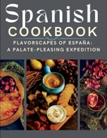 Spanish cookbook: Flavorscapes of España: A Palate-pleasing Expedition B0CCCX5B5H Book Cover