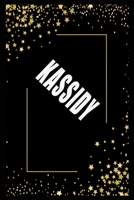 KASSIDY (6x9 Journal): Lined Writing Notebook with Personalized Name, 110 Pages: KASSIDY Unique personalized planner Gift for KASSIDY Golden Journal, Thoughtful Cool Present for KASSIDY ( KASSIDY note 1661964532 Book Cover