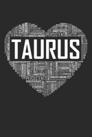 Taurus Heart: 6x9 Ruled Notebook, Journal, Daily Diary, Organizer, Planner 1696232759 Book Cover