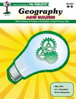 The Mailbox Geography Mind Builders Grades 4-6 1562344390 Book Cover