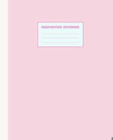 Composition Notebook: Pink, Wide Ruled, 110 pages - Cute Adorable Girly Pink and White Composition Notebook, College Ruled  (7.5 x 9.25 in) 1688639209 Book Cover