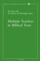 Multiple Teachers in Biblical Texts 9042935421 Book Cover