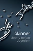 Liberty before Liberalism 0521638763 Book Cover