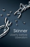 Liberty before Liberalism 1107689538 Book Cover