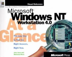 Microsoft Windows Nt Workstation 4.0: At a Glance (At a Glance (Microsoft)) 1572315741 Book Cover