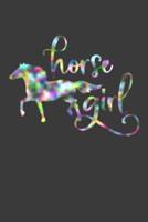 Horse Girl  - Lined Journal, Blank Notebook, Diary for Girls 1071317571 Book Cover