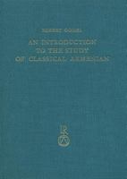 An Introduction To The Study Of Classical Armenian 3920153375 Book Cover
