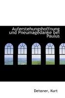 Auferstehungshoffnung Und Pneumagedanke Bei Paulus 1113331453 Book Cover