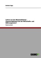 Lehren aus der Wirtschaftskrise - Anpassungsbedarf bei der Wirtschafts- und Währungsunion? 3656133379 Book Cover