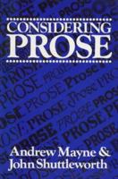 Considering Prose 0340325755 Book Cover