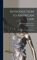 Introduction to American law: designed as a first book for students. 1240068077 Book Cover