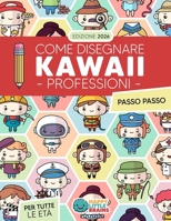 Come Disegnare Professioni Kawaii: 101 Disegni Super Carini per Imparare a Disegnare Passo dopo Passo (Spanish Edition) 1965026206 Book Cover