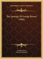 The Apology Of George Brisset 116217787X Book Cover