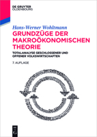 Grundz�ge Der Makro�konomischen Theorie 3110464179 Book Cover