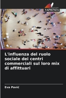 L'influenza del ruolo sociale dei centri commerciali sul loro mix di affittuari (Italian Edition) 6208239451 Book Cover