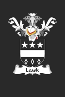 Leask: Leask Coat of Arms and Family Crest Notebook Journal (6 x 9 - 100 pages) 1696027799 Book Cover