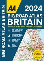 AA Big Road Atlas Britain 2024 Paperback 0749583339 Book Cover