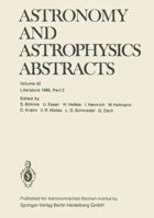 Astronomy and Astrophysics Abstracts: Literature 1986, Part 2 (Astronomy and Astrophysics Abstracts) 3662123843 Book Cover