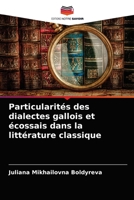 Particularités des dialectes gallois et écossais dans la littérature classique 6203647497 Book Cover