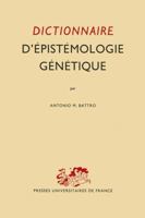Dictionnaire D Epistemologie Genetique 9401571953 Book Cover