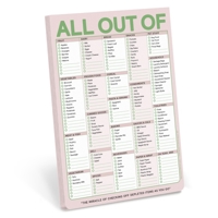 Knock Knock All Out of Pad with Magnet (Dusty Rose) 1683496884 Book Cover