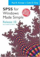 SPSS for Windows Made Simple: Release 10 1841691186 Book Cover