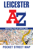 Leicester A-Z Pocket Street Map 0008445249 Book Cover