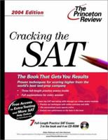 Cracking the SAT with Sample Tests on CD-ROM, 2004 Edition (College Test Prep) 0375763309 Book Cover