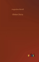 Obiter Dicta 1512385018 Book Cover