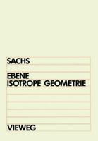 Ebene Isotrope Geometrie 3528084545 Book Cover