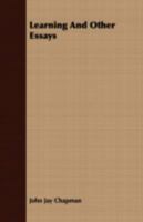 Learning, and other essays 9356717230 Book Cover