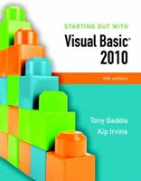 Starting Out With Visual Basic 2010 0136113400 Book Cover