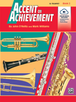 Accent on Achievement, Bk 2: B-Flat Clarinet, Book & Online Audio/Software 0739004603 Book Cover