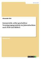 Immaterielle, selbst geschaffene Verm�gensgegenst�nde im Jahresabschluss nach HGB und BilMoG 3640473531 Book Cover