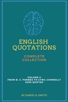 English Quotations Complete Collection: Volume II B0BPWVPJFP Book Cover