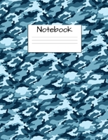 Blue Camo Notebook 1661807070 Book Cover