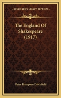 The England Of Shakespeare 1104262487 Book Cover