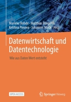 Datenwirtschaft und Datentechnologie: Wie aus Daten Wert entsteht 3662652315 Book Cover