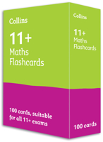 11+ Maths Flashcards (Letts 11+ Success) 0008356211 Book Cover